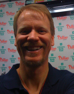 Me, in the Phillies' media room